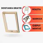 3-SZYBOWE Okno dachowe ROOFLITE VKR VELUX 55x78 66x118 78x118 78x140