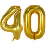 Balon foliony na urodziny 40