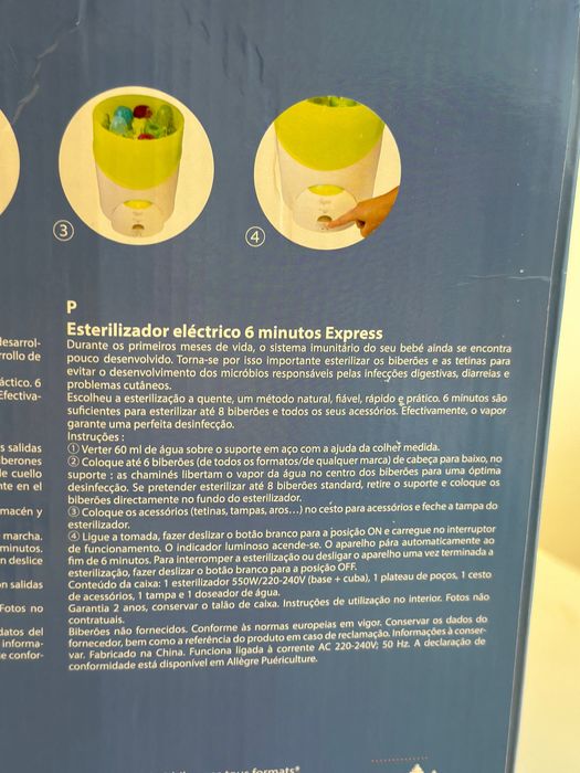 Esterilizador elétrico