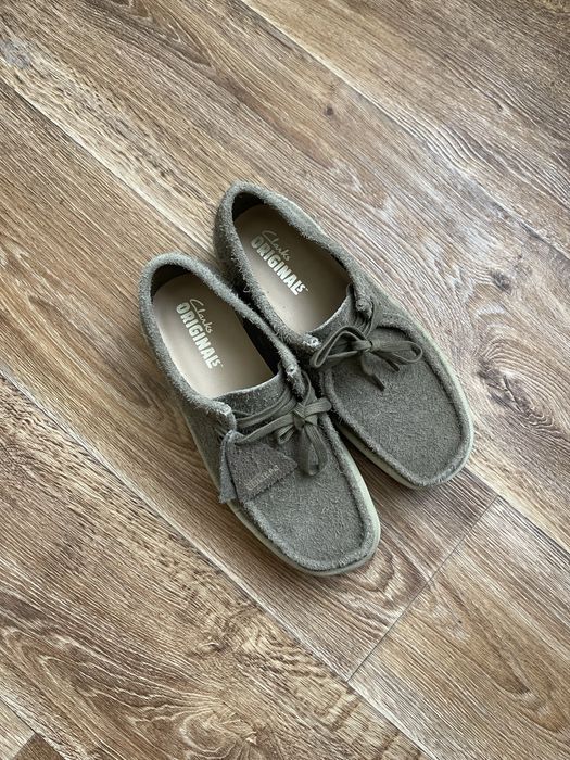 CLARKS ORIGINALS Wallabee Cup замшевые мокасины