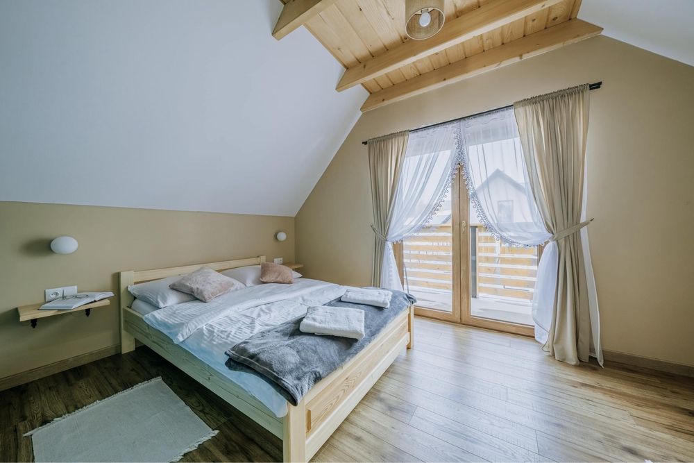 Domek w górach  nad jeziorem Czorsztynskim Domki na sylwester