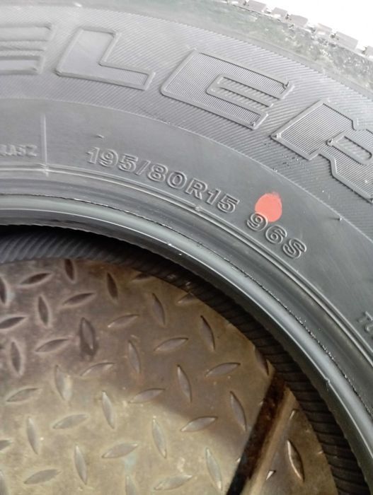 Opony letnie 4x 195/80R15  Bridgestone 2019 #A009