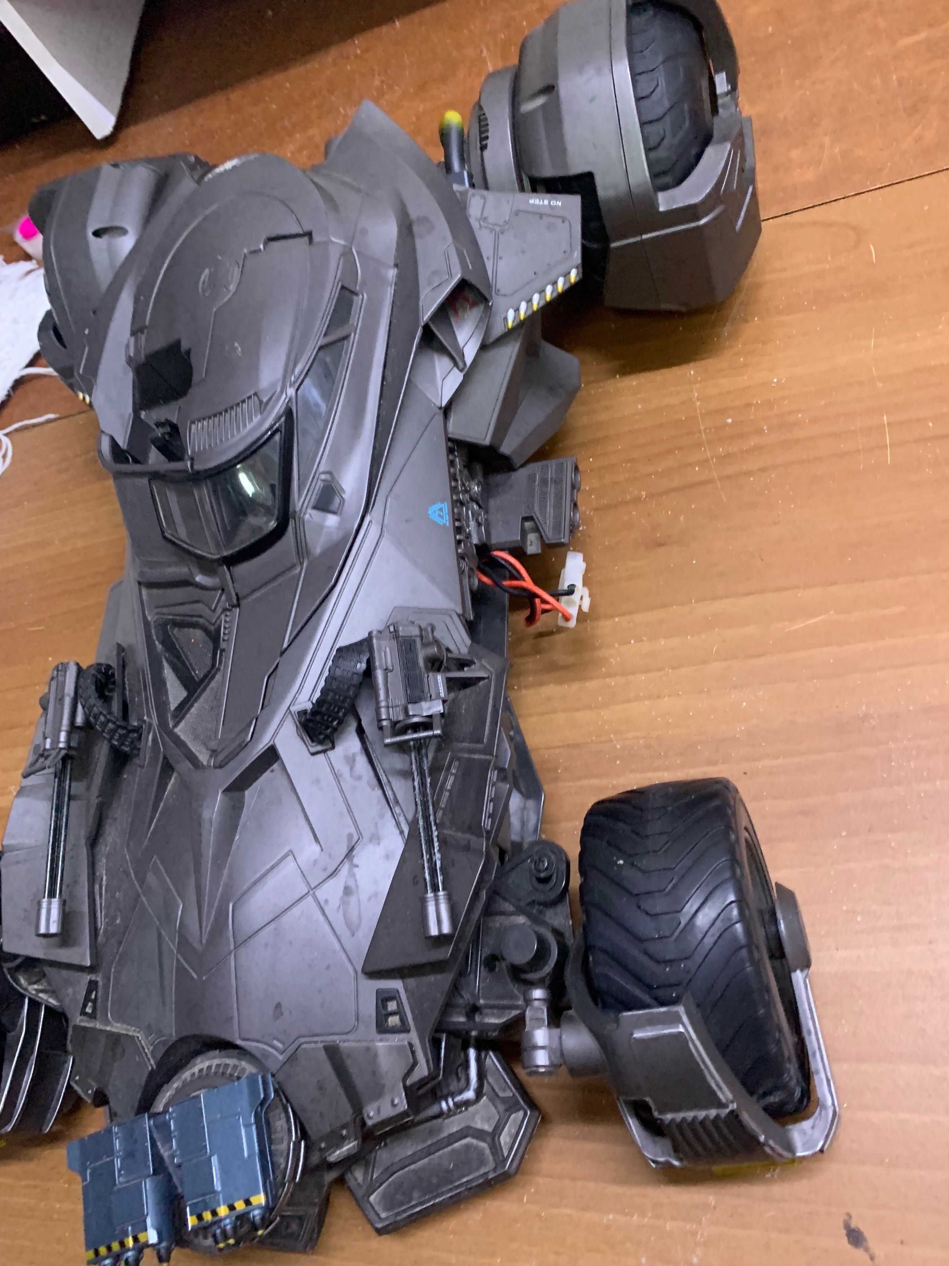 Carro Batman pode ser controlado pelo telemóvel