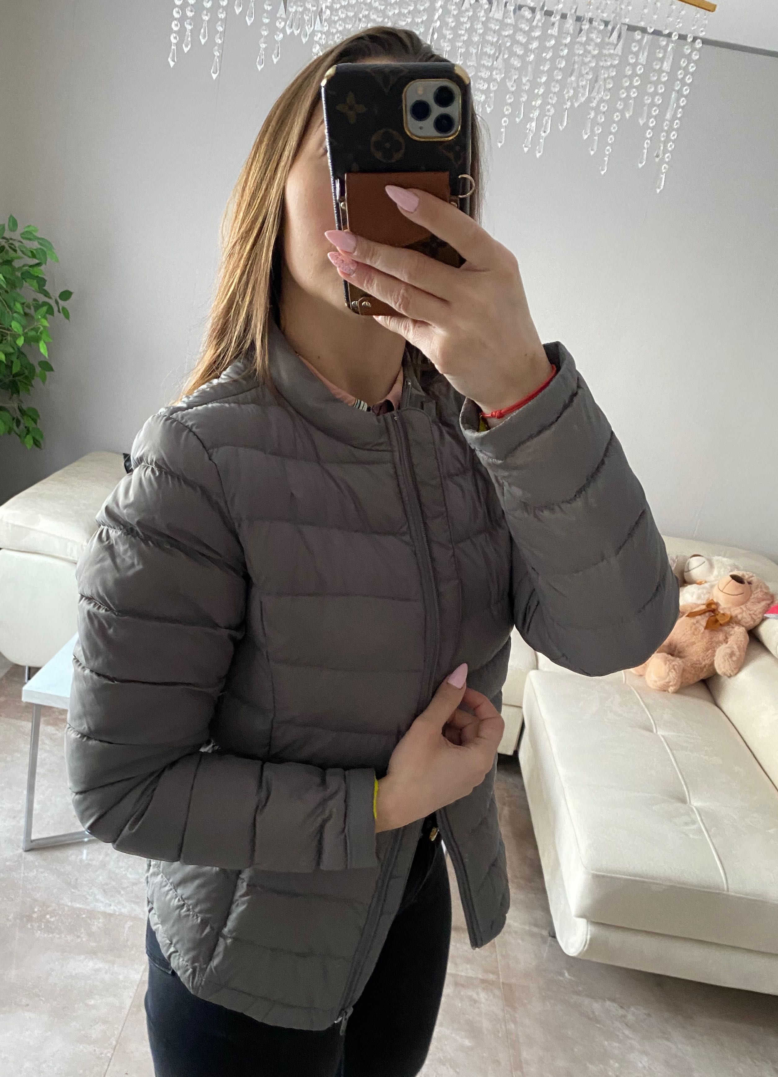 Kurtka z naturalnego puchu