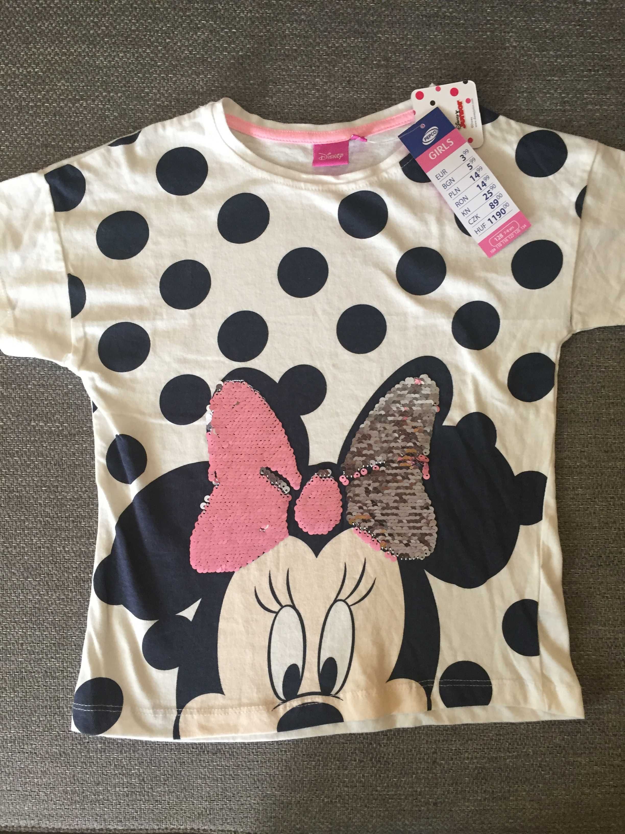 Bluzka Minnie Nowa Rozm 128