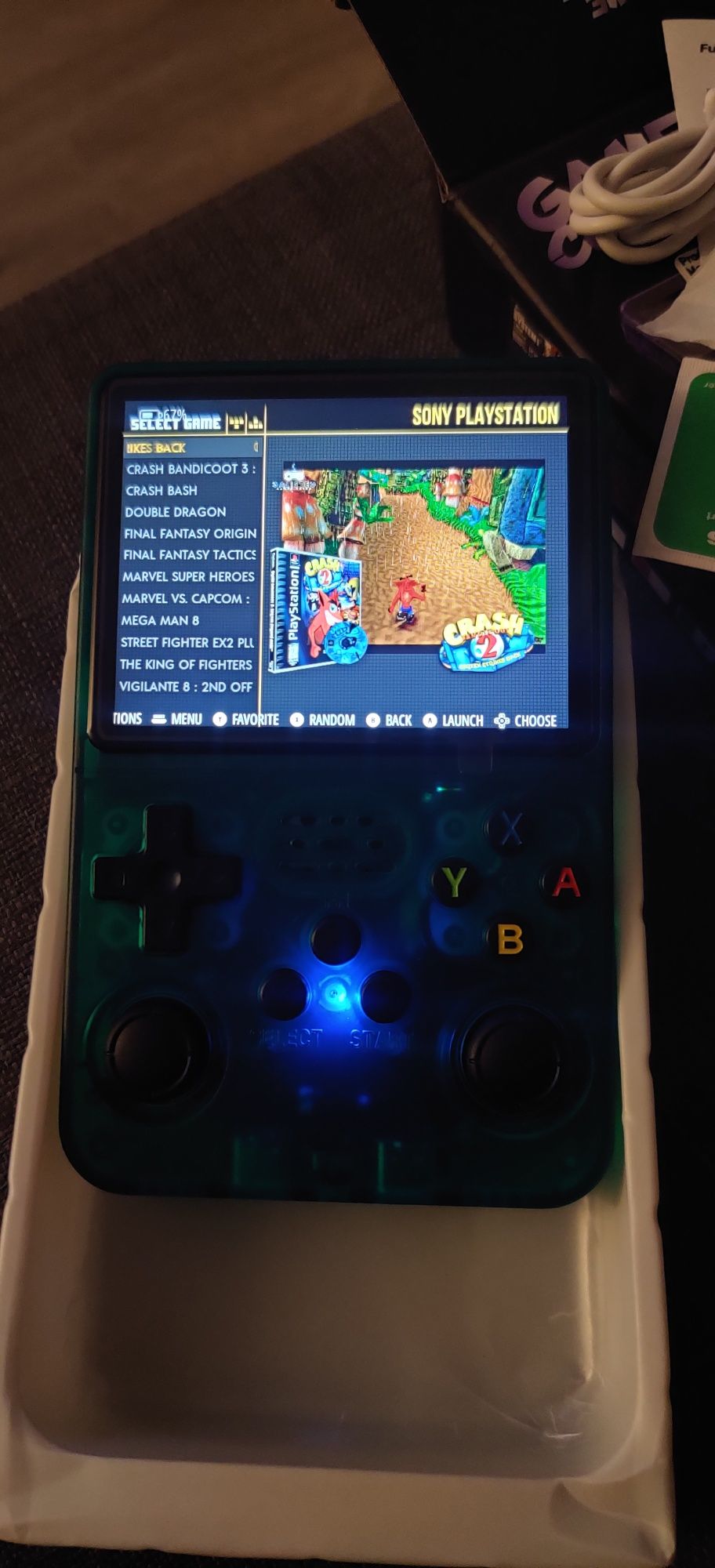 Consola de jogos retro r36S