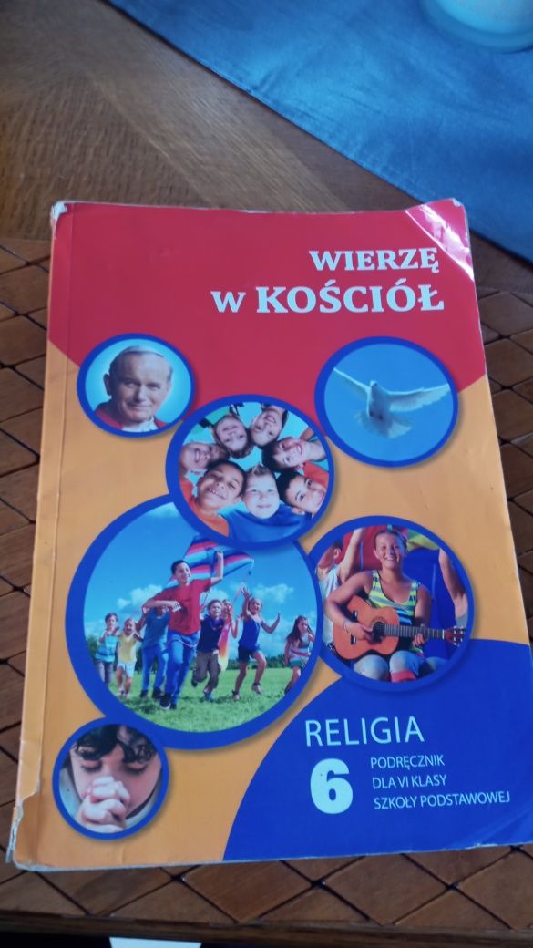 Książka do religii kl 6 Wierzę w kościół