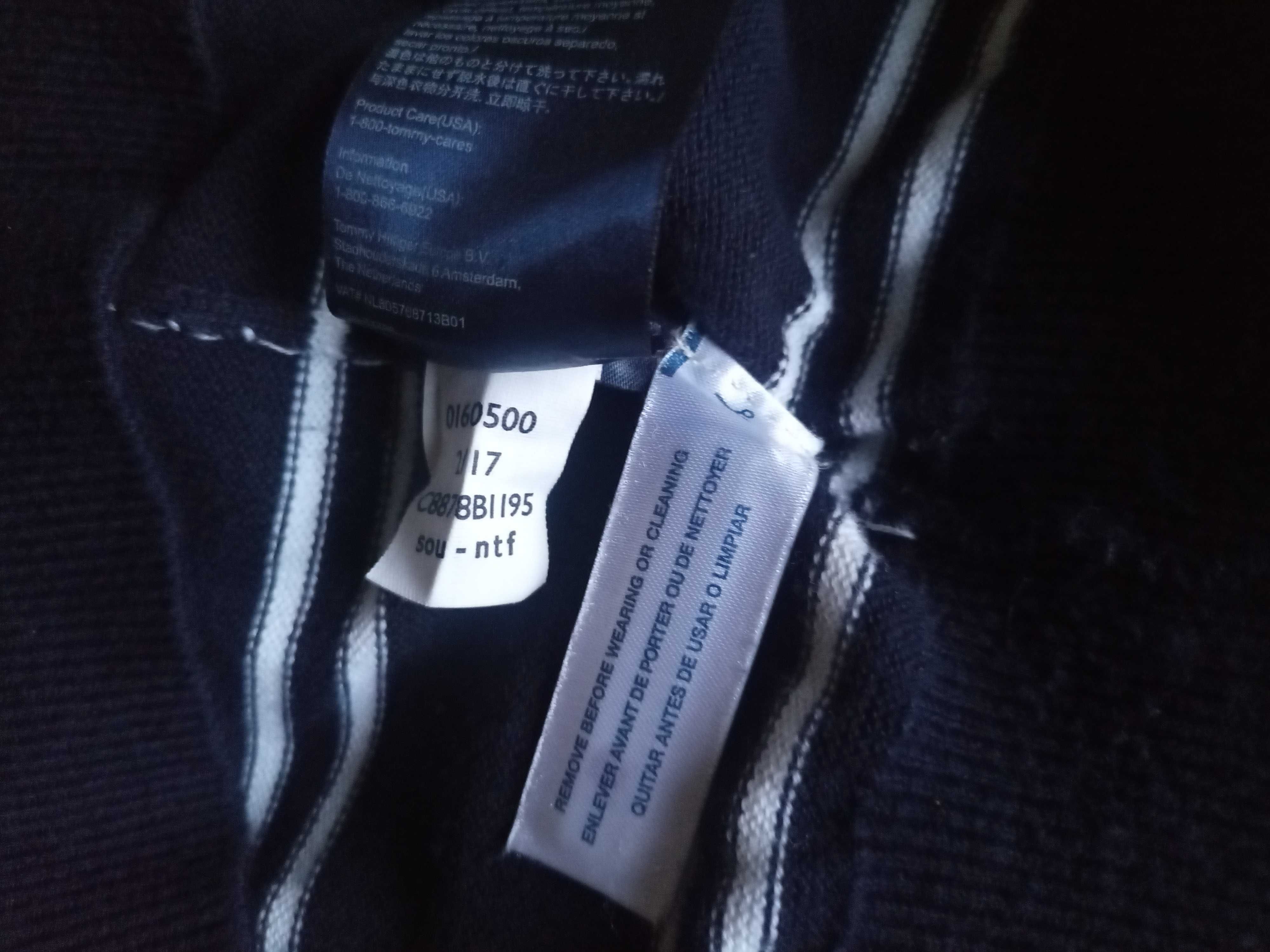 Tommy Hilfiger sweter męski L 100% bawełna