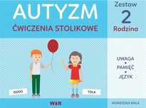 Autyzm. Ćwiczenia stolikowe. Zestaw 2 Rodzina WIR Agnieszka Bala Rok