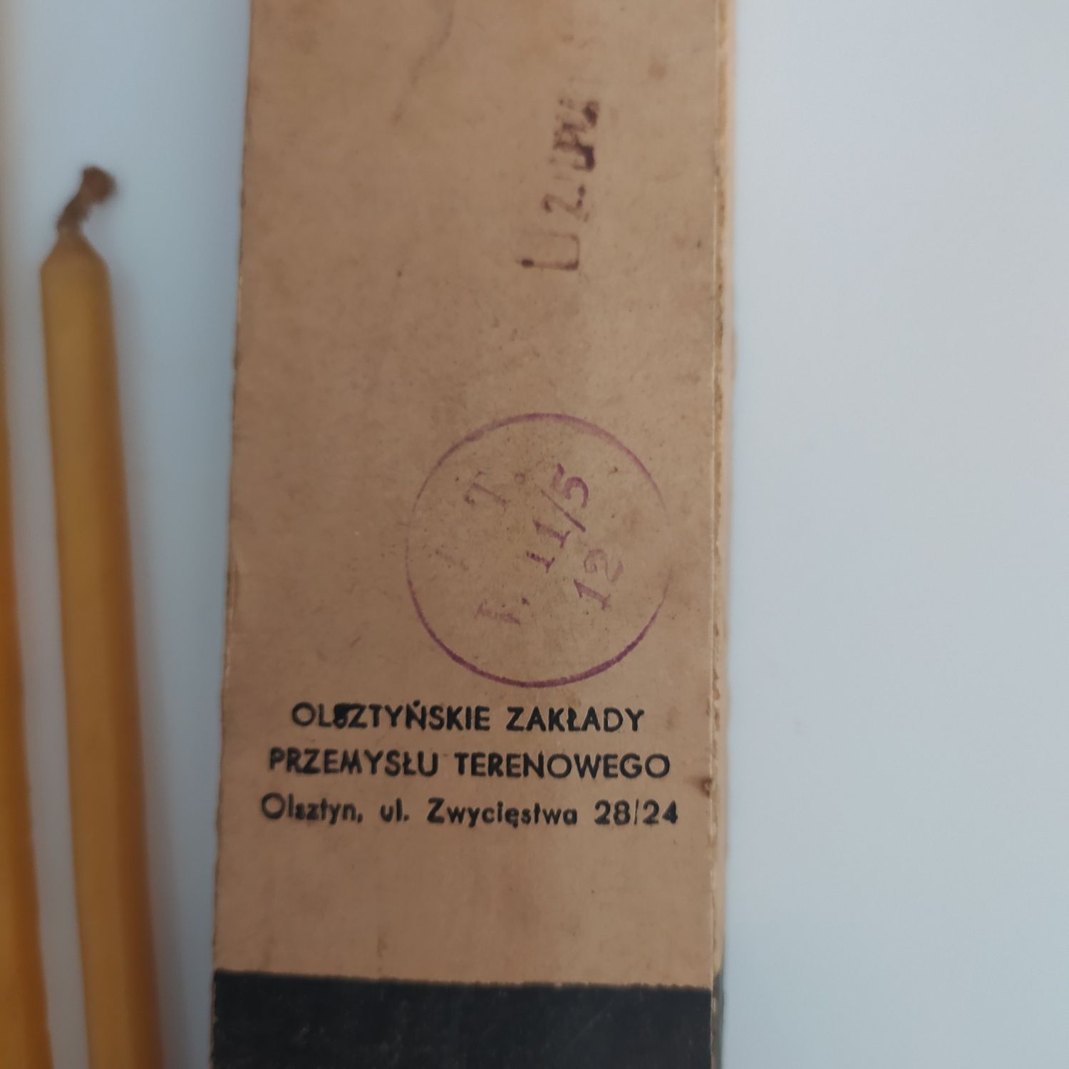 Świece kwiatowe długie