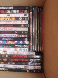 Film filmy DVD, pudło około 100 sztuk, różne
