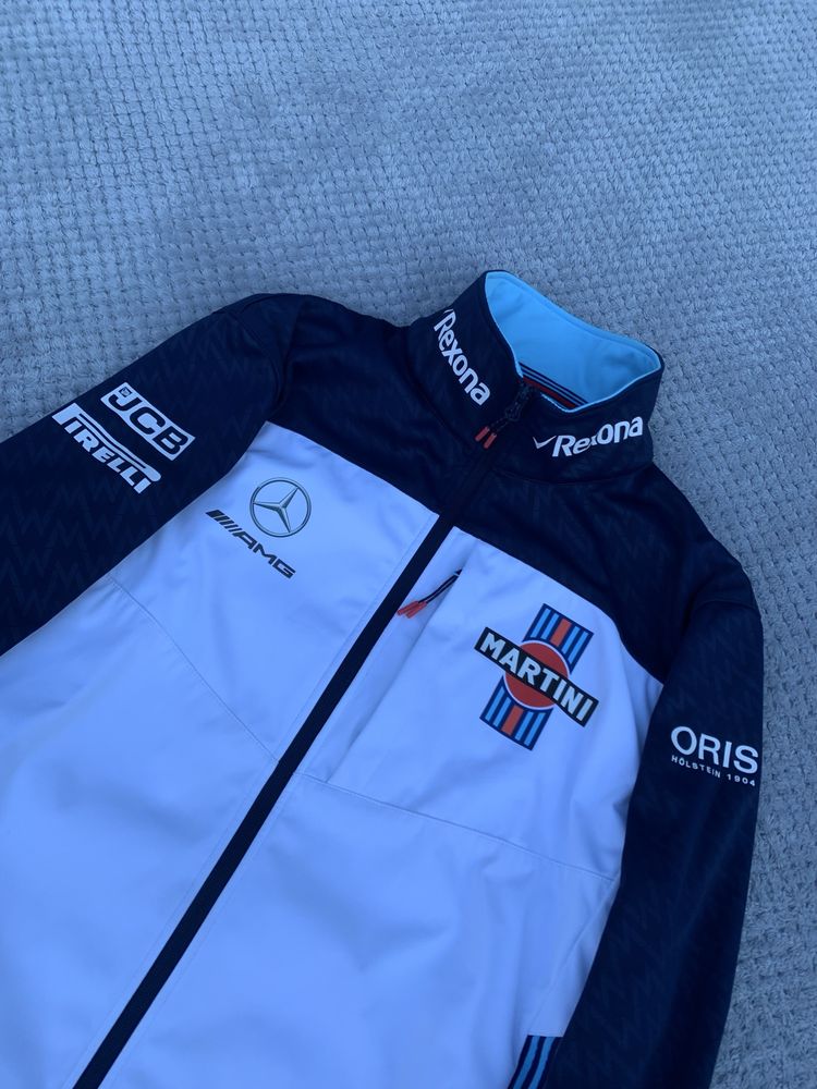 Williams Martini Racing 2018 Team Soft Shell Jacket Size:M-L куртка