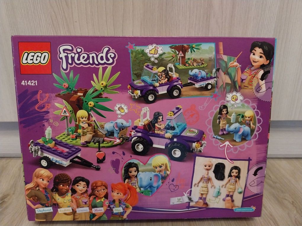 Lego Friends 41421 Na ratunek słoniątku