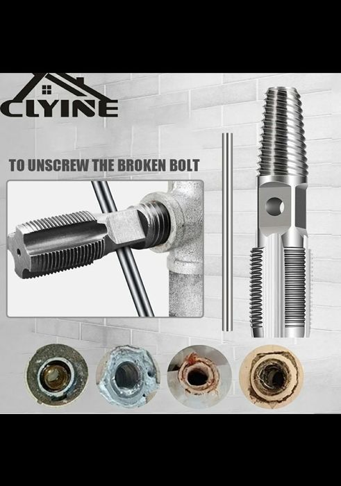 Экстрактор трубной резьбы d ½ метчик ремонт водопровода