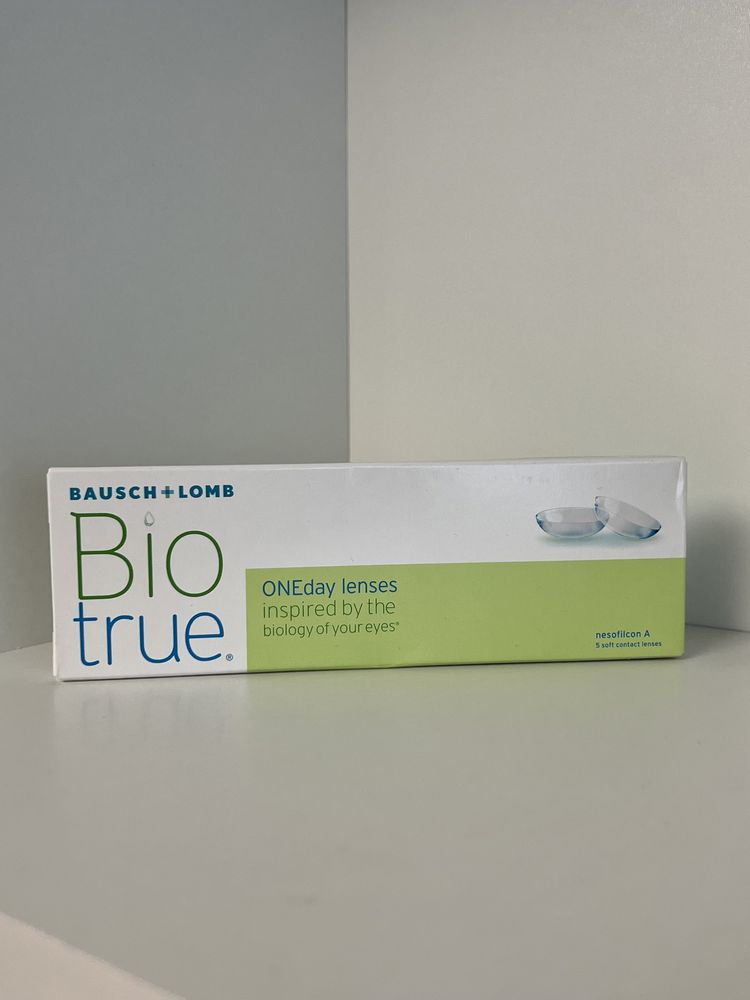 Одноденні контактні лінзи BAUSCH + LOMB Biotrue(5штук)