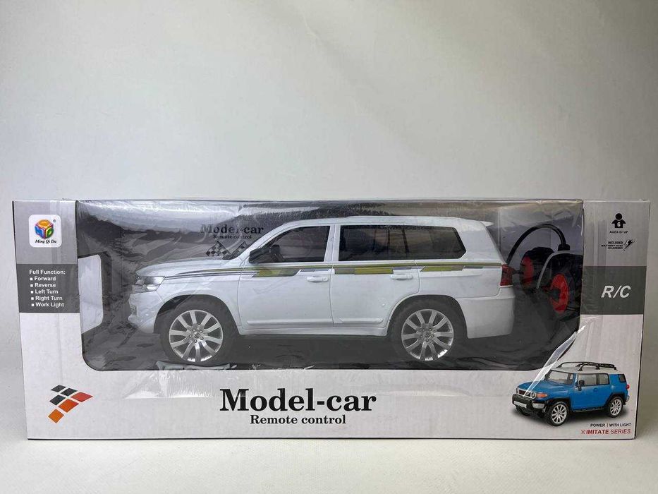 Дитяча радіокерована машинка Toyota на пульті іграшковий джип Крузак