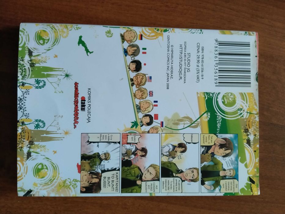 Manga, komiks - Hetalia Axis Power Hetalia, Himura Hidekaz