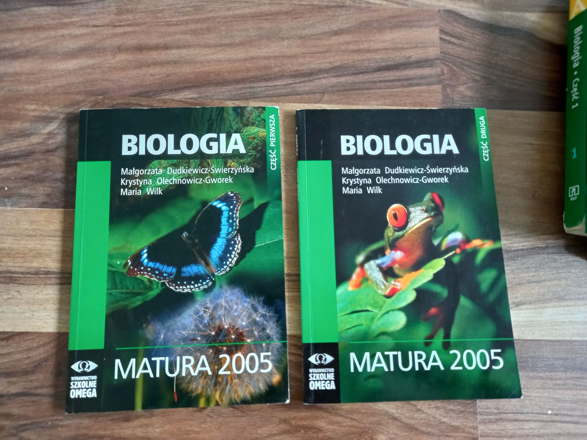 Biologia Matura 2005 cz 1 i 2 Wydawnictwo Omega