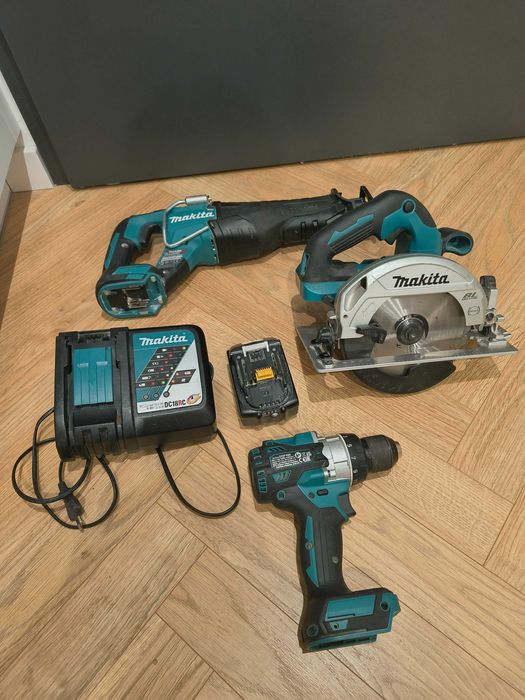 Zestaw narzędzi akumulatorowych Makita