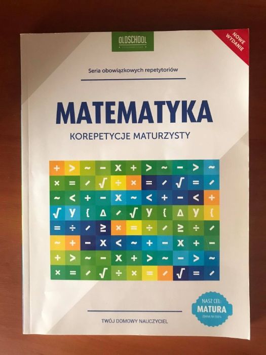 Książka matematyka korepetycje maturzysty matura