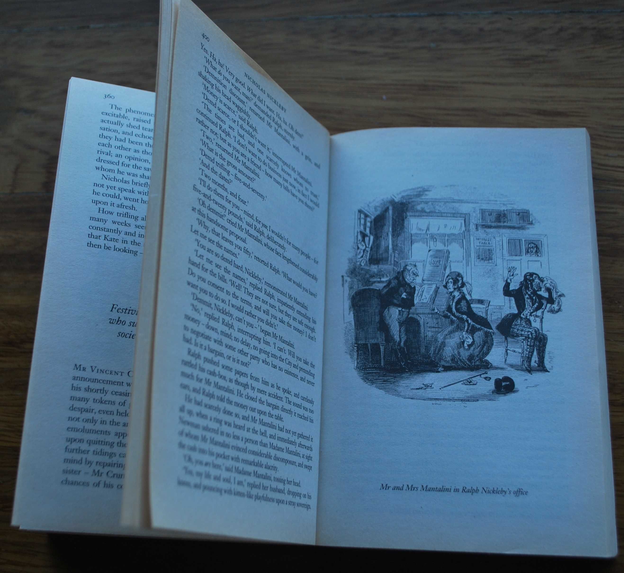 Nicholas Nickleby de Charles Dickens (em Inglês) 1º Edição Ano 1995