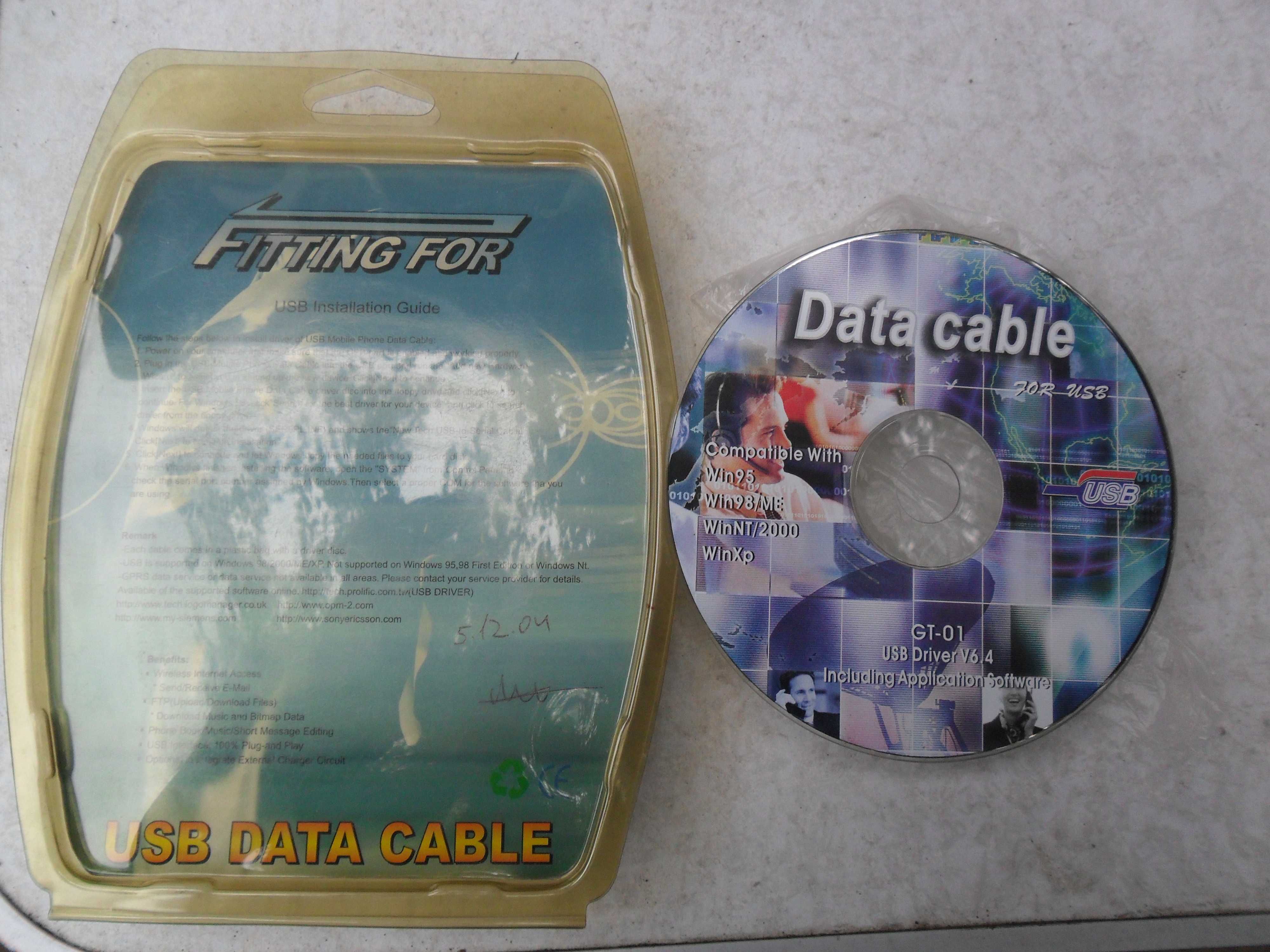 Продам   USB DATA CABLE   c   CD –диском