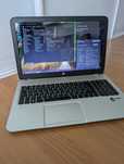 HP ENVY 15 8/128ssd AMD 10 5750m  Radeon HD 8650g