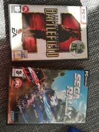 Gry na PC DVD Sega Rally i Battlefield 2