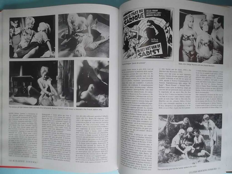 Bizarre Sinema! Cultish Shocking Horrors. 1950s and 1960s