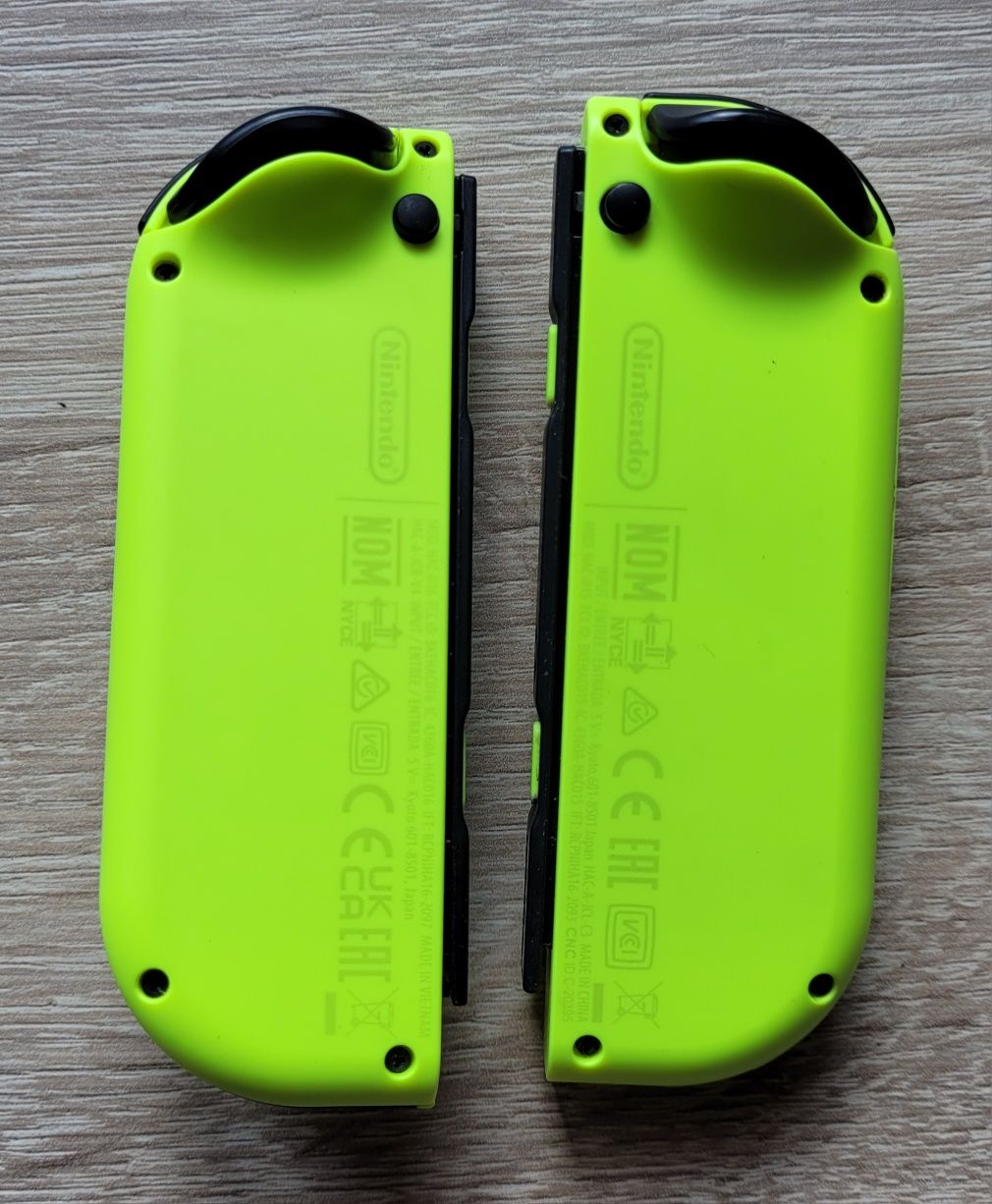 Dwa razy joy-con neon yellow Nintendo