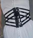 Pas gorsetowy s/m latex latexowy