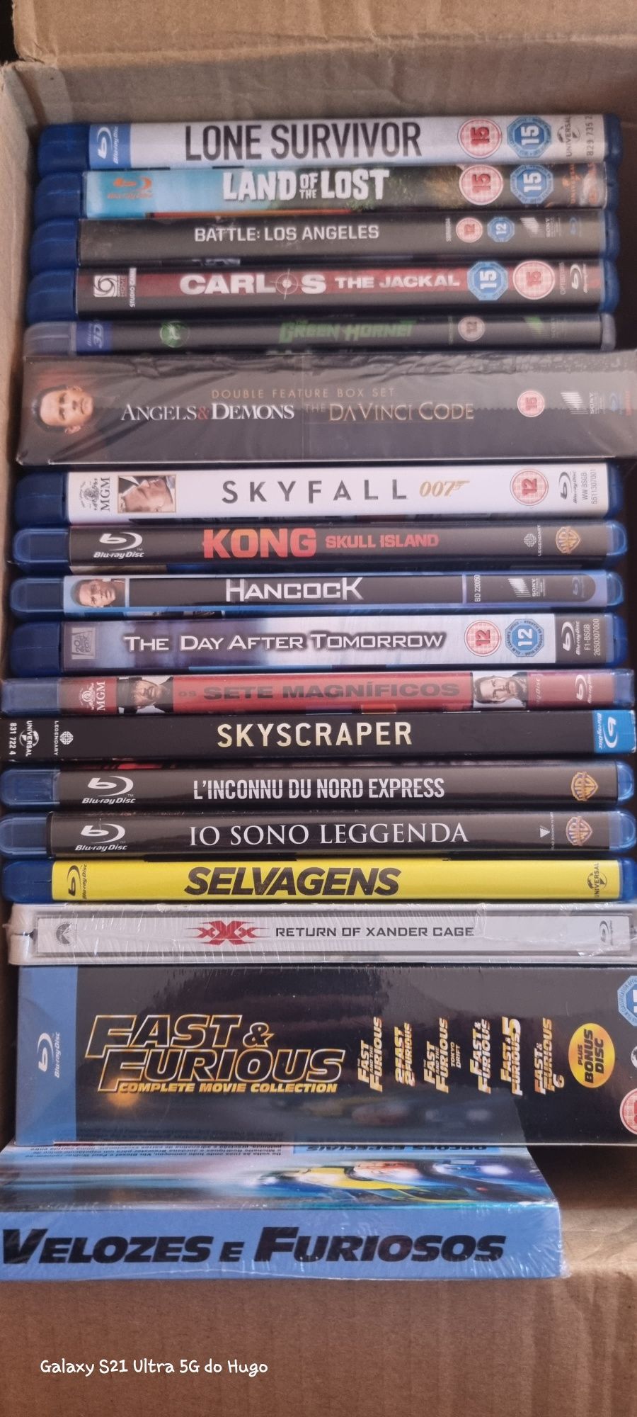 Filmes blu-ray em excelente estado desde 3 euros.