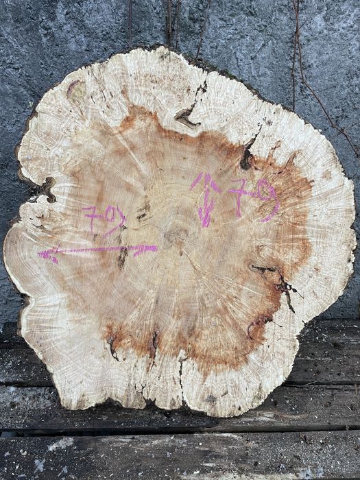 Продам круглі зрізи під столярні роботи , слеб, кругляк,  клен, горіх