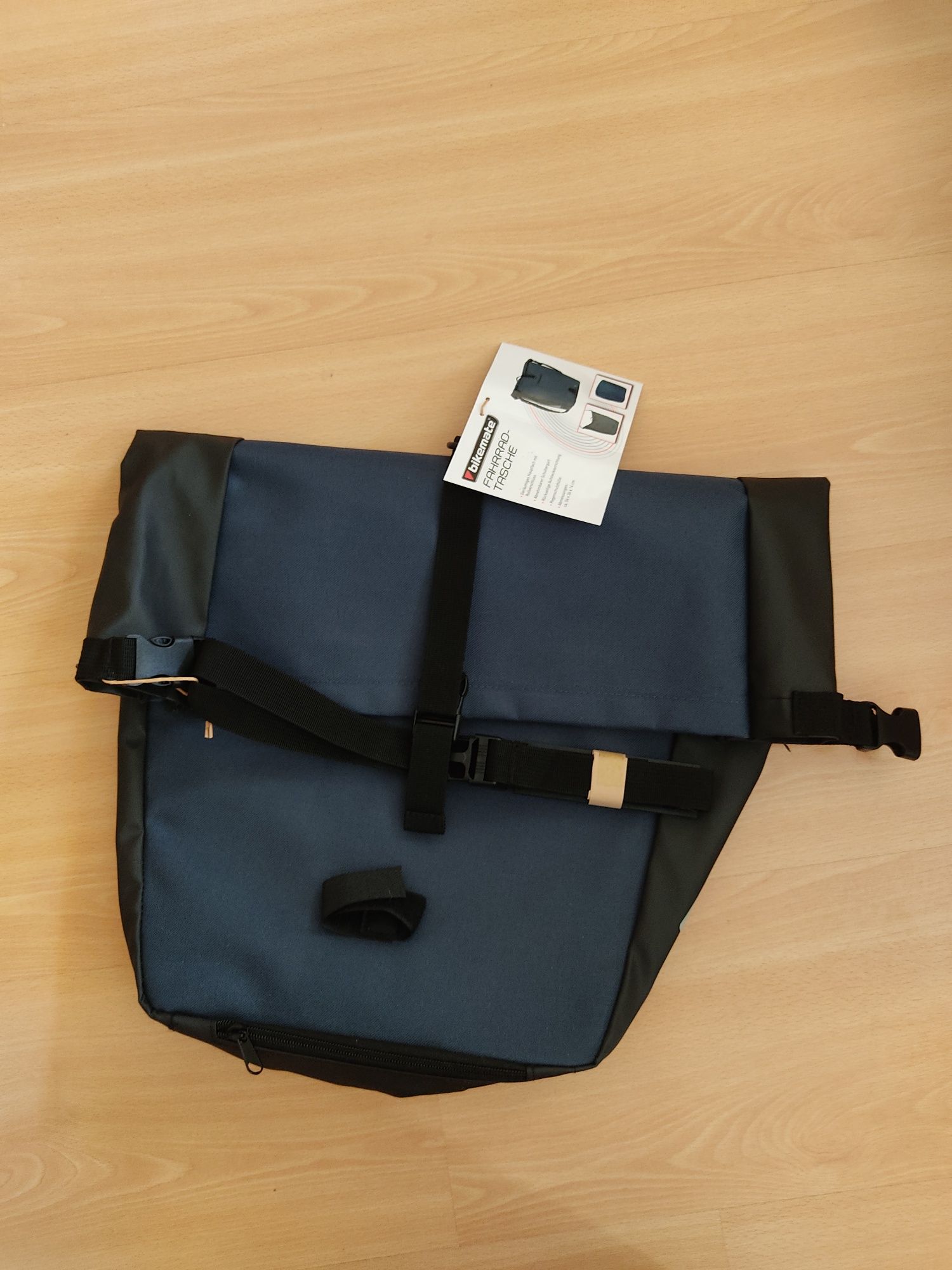 Torba na rower + worek przeciwdeszczowy wbudowany