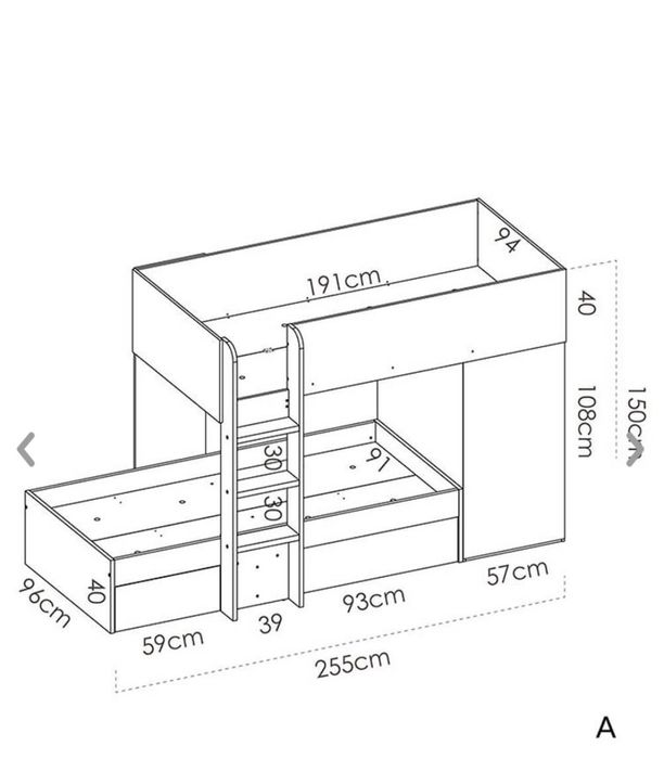Beliche cor branco e rosa natural