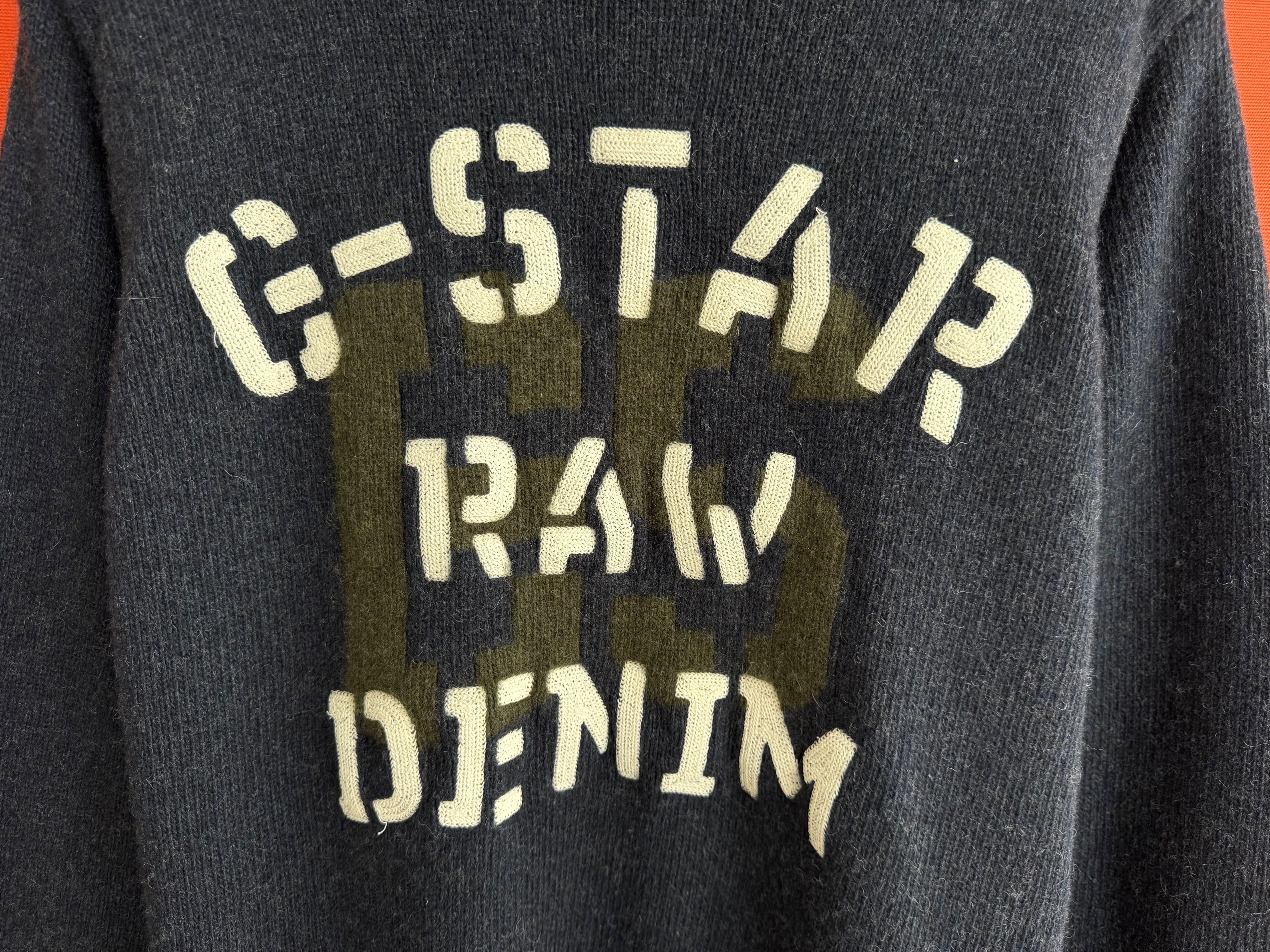 G-Star Raw оригинал мужской свитер джемпер размер L Б У