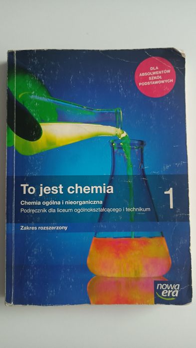 To jest chemia 1 zakres rozszerzony Nowa Era