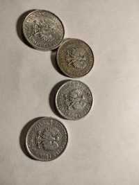 Monety 5 groszy z różnych okresów