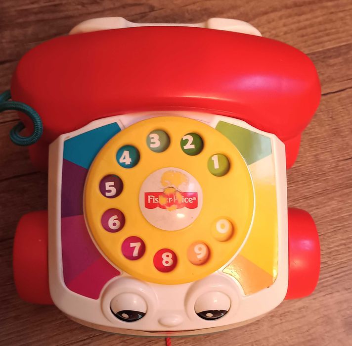 Fisher Price telefon zabawka interaktywna