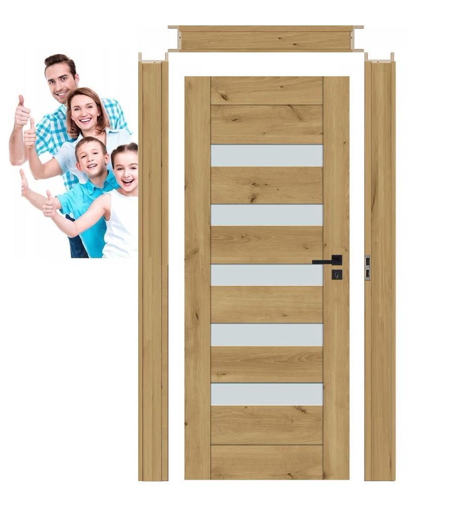 RAMOWE Drzwi wewnętrzne Windoor model Credis szybka dostawa -