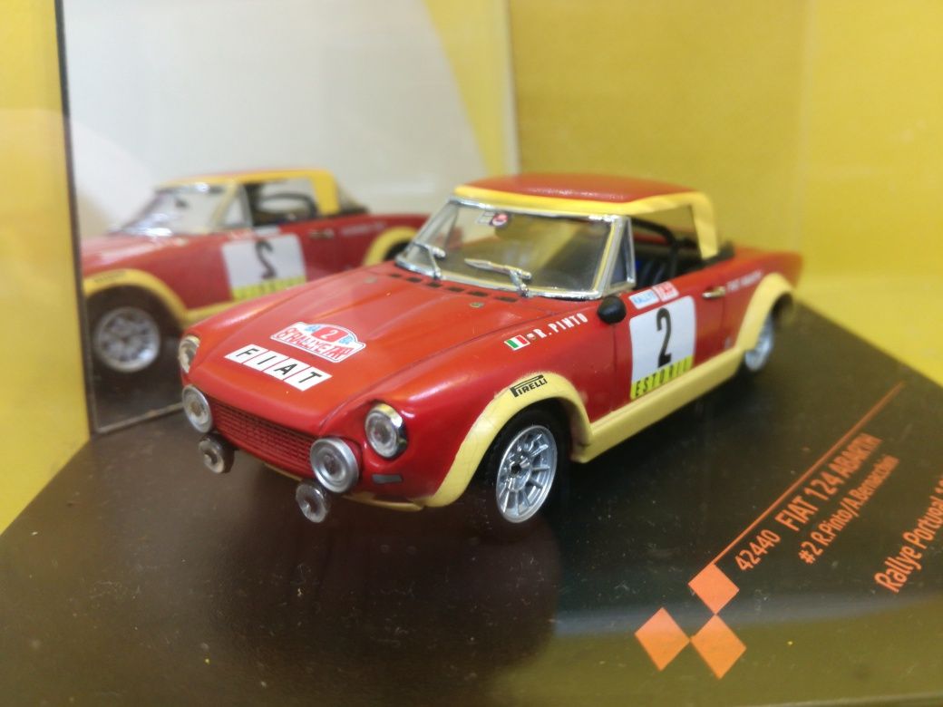 N.45 Miniaturas Fiat de Rally 1/43 estado novo