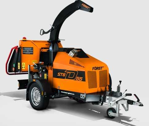 RĘBAK Chipper Rozdrabniacz Forst ST8D55 Maszyna leśna Dotacja od 1%