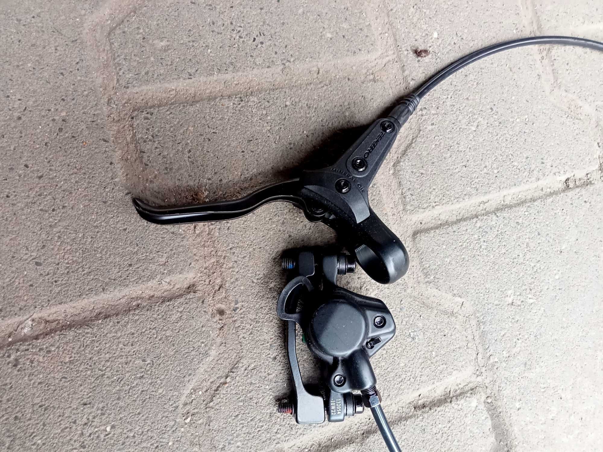 nowy hamulec hydrauliczny przedni tektro hd-t275 plus adapter