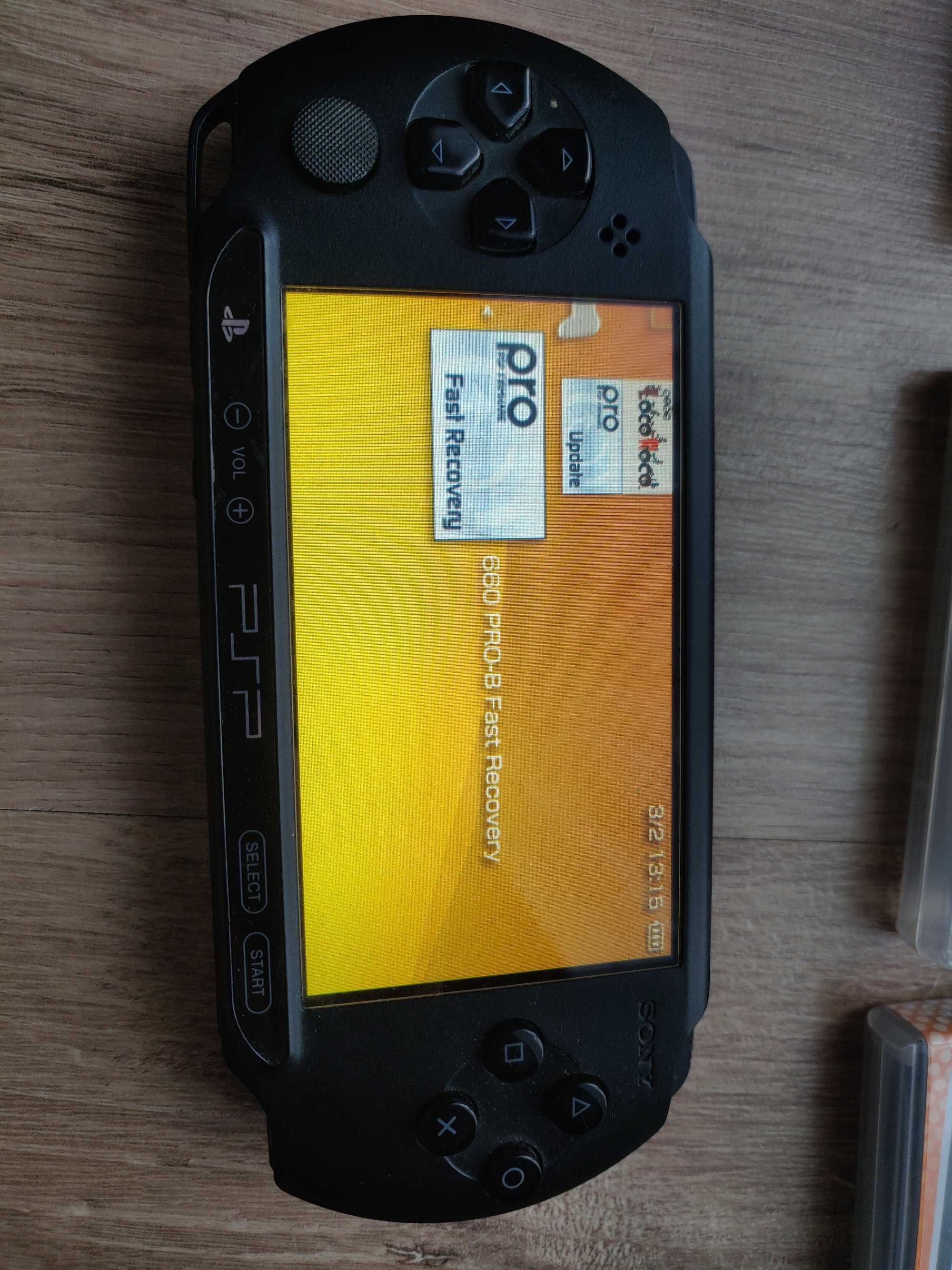 Konsola Sony PSP E1004 przerobiona + gry
