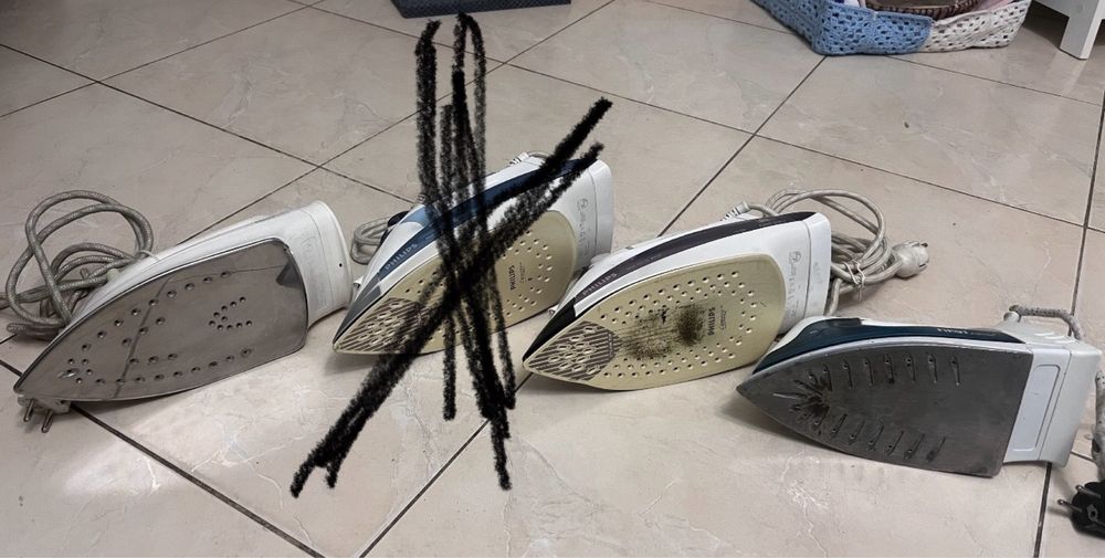 Праска, утюг в робочому стані