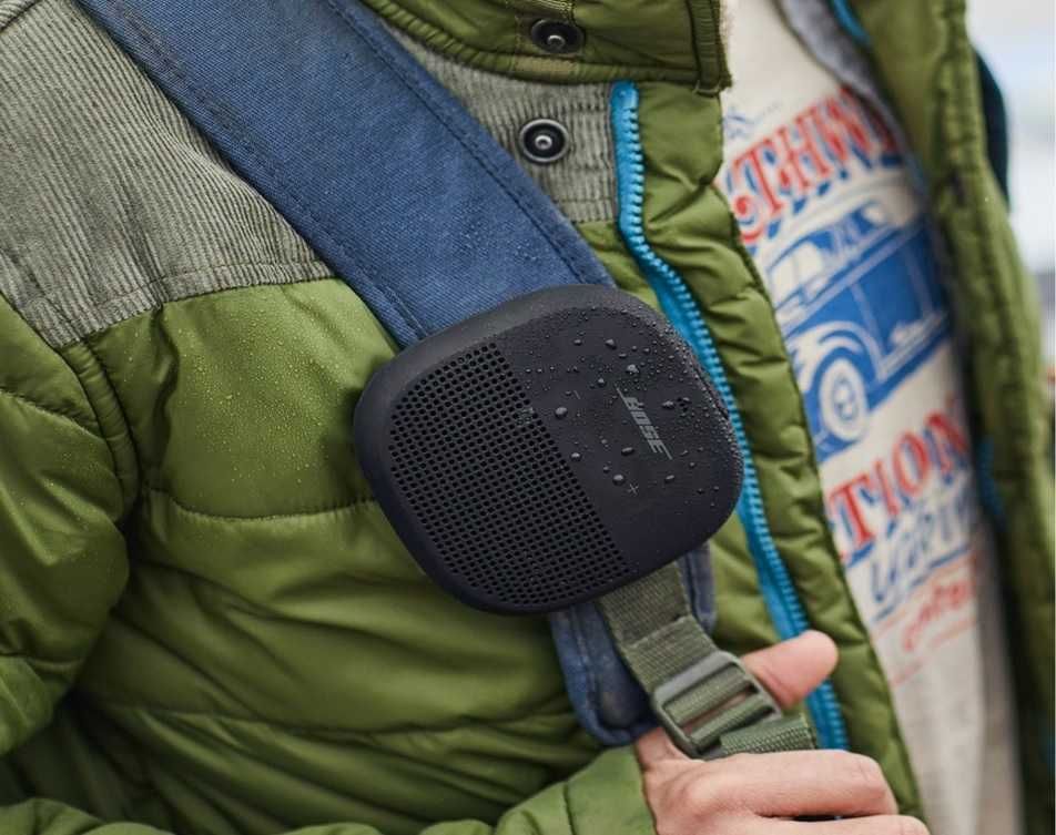 Пара преміум Bluetooth колонок Bose SoundLink Micro Stone Blue IPX7