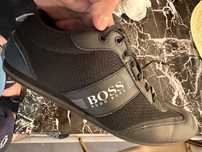 Skórzane buty Hugo Boss