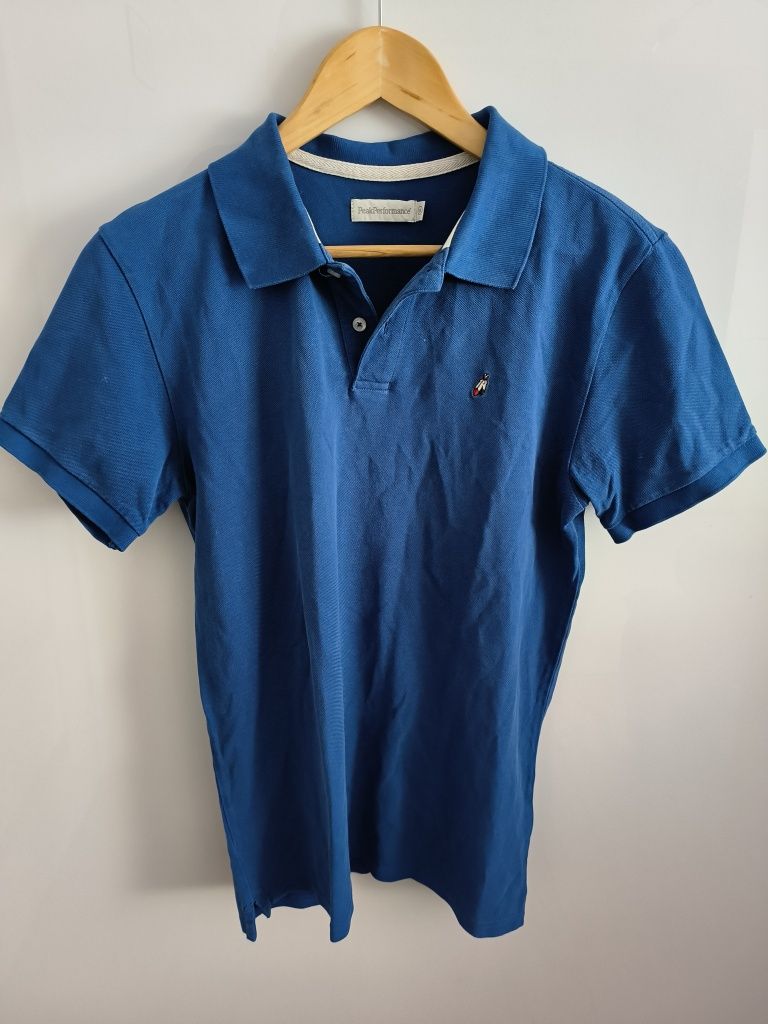 Męska koszulka polo Peak Performance Orig Piq Regular Fit M