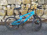 Bicicleta suspensão total roda 20
