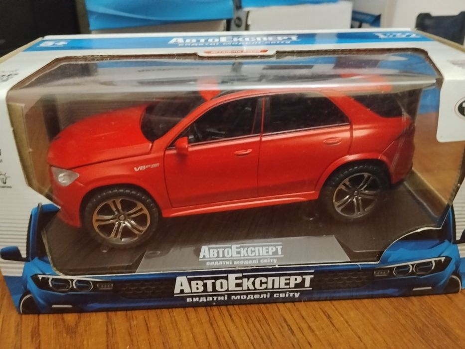 Модель mercedes-benz gle63 Мерс 1:32 Автоэксперт Металл свет звук Джип